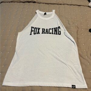 Fox Racing White Tank Top